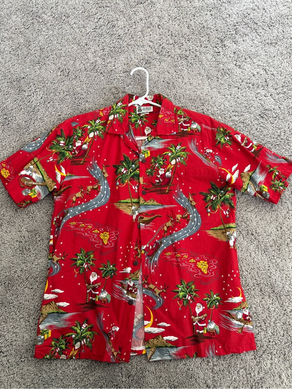 Aloha Republic Christmas Aloha Shirt